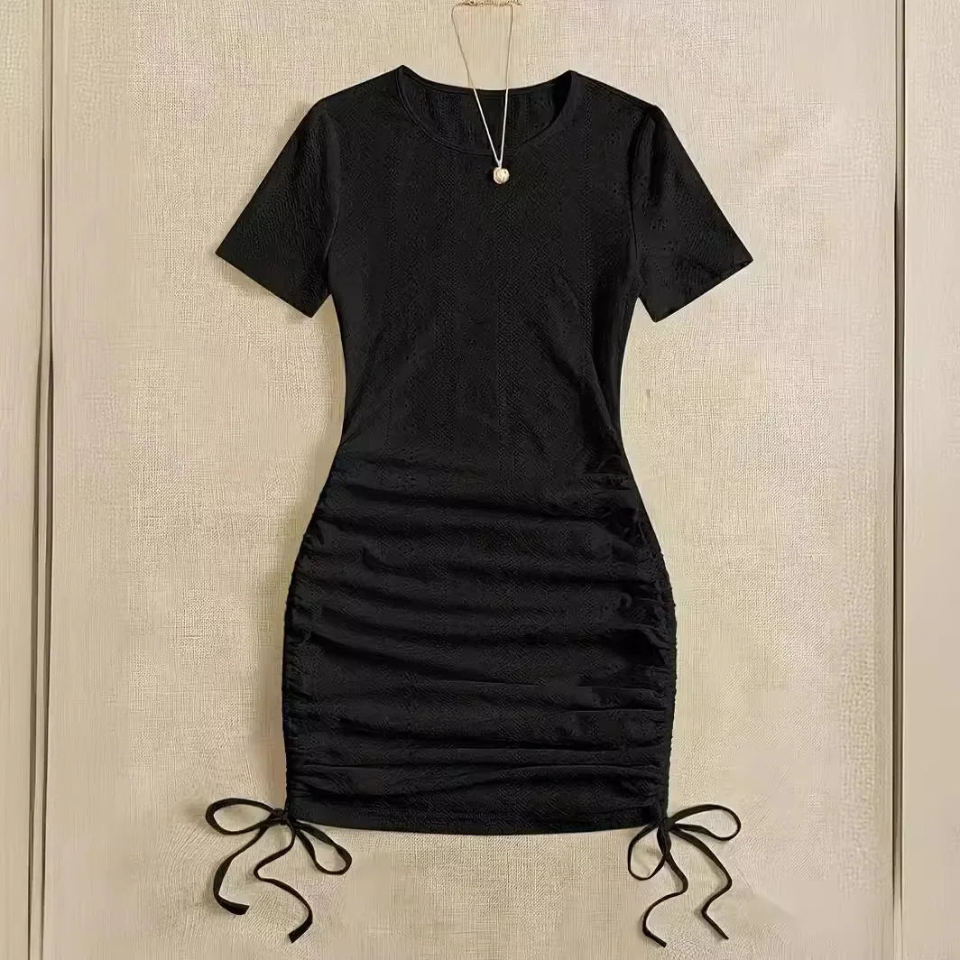 Amazon Spring Summer Cross-Border Dress High-End Sexy Fire Red Bodycon Skirt Direct From Manufacturer For Party Occasion