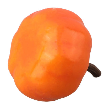 12/24/48pcs Artificial Pumpkins Fake Foam Pumpkins For Halloween Thanksgiving Harvest Festival Home Table Decor