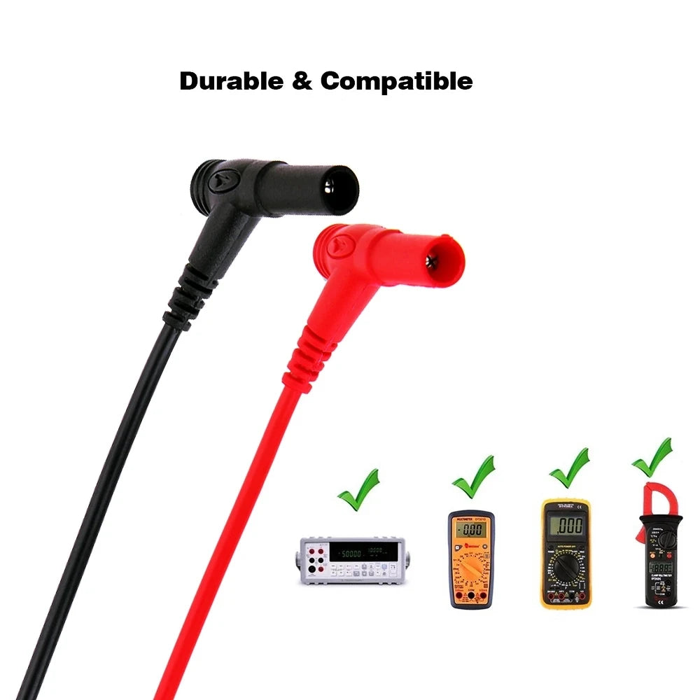 Victor Multimeter Test Leads High Quality Anti-burn Universal Probe Wire Cable Pen for Digital Clamp Meter 20A 1000V Tester Lead