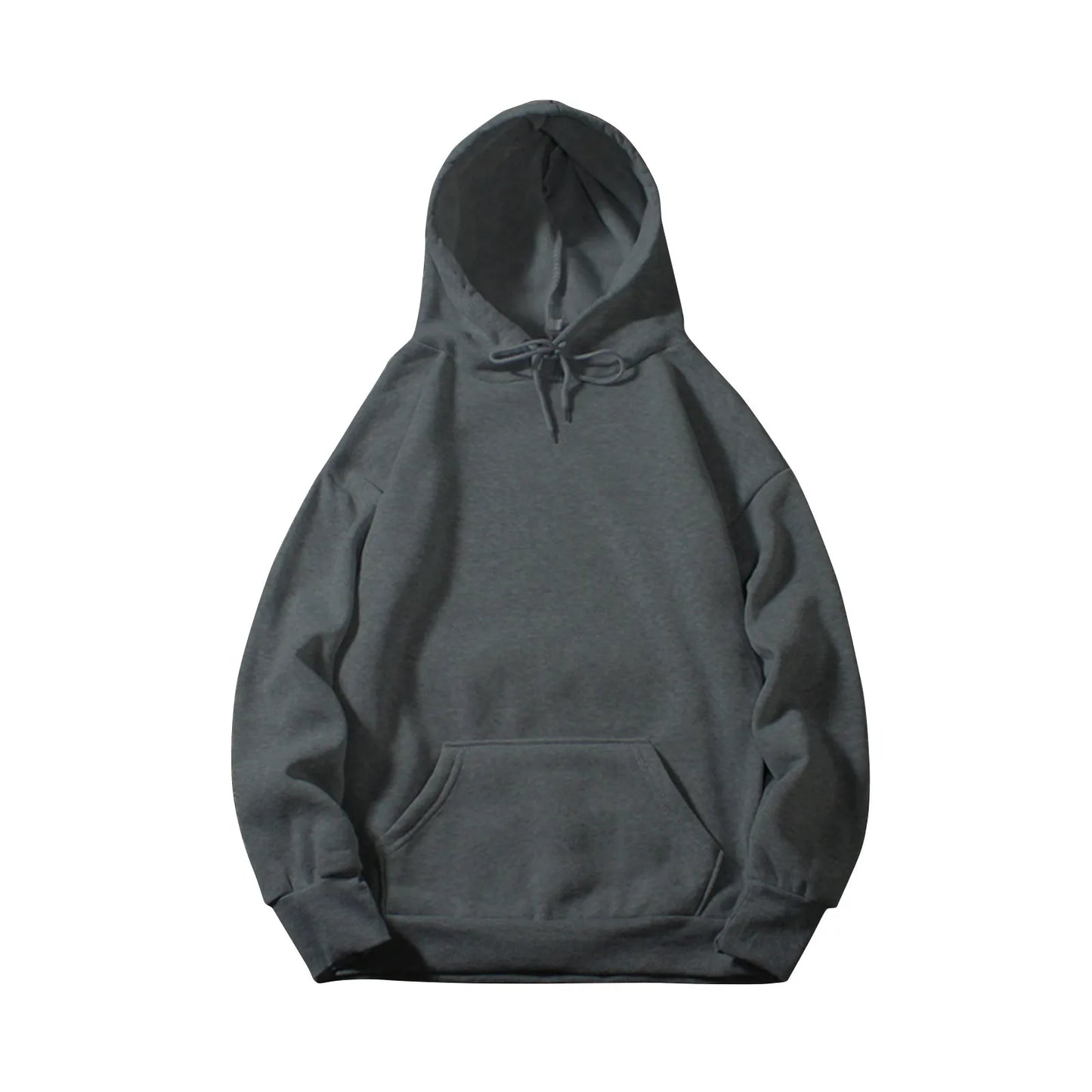 y2k Solid Minimalist Women's Hoodie, Long Sleeve With Pocket Casual Daily Wear 2024 Women Hoodies Autumn Sudadera de mujer