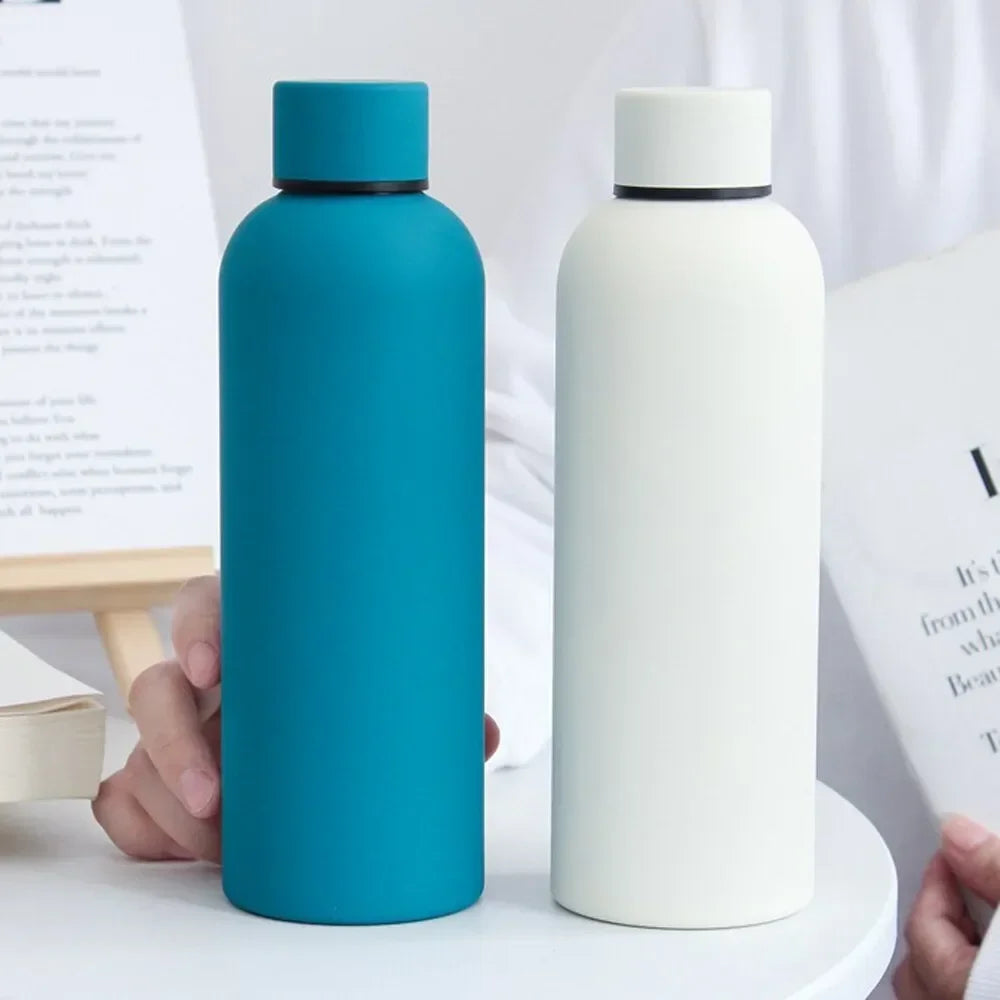 1000ML Double-Wall Stainless Steel Leak-proof Thermal Vacuum Flask Insulated Water Bottle Sports Coffee Straight Body Cup