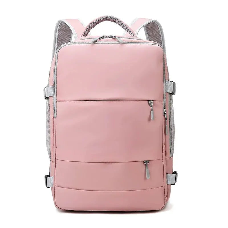 Women's Travel Backpack Large Capacity Journey Multifunction With Shoe Storage Multilayer Dry And Wet Separation Waterproof