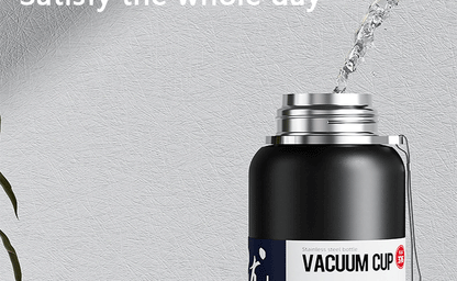 2L Thermal Water Bottle Large Capacity With Straw Stainless Steel Thermos Bottle Cold and Hot Water Bottle Sport Thermos Cup