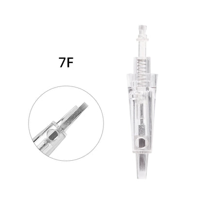 Borala 20Pcs Tattoo Needle Microblading Piercing Needles Pen Permanent Eyebrow Lip Makeup Cosmetics Tattoo Machine Accessories