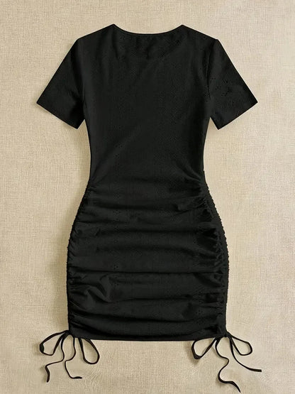Amazon Spring Summer Cross-Border Dress High-End Sexy Fire Red Bodycon Skirt Direct From Manufacturer For Party Occasion