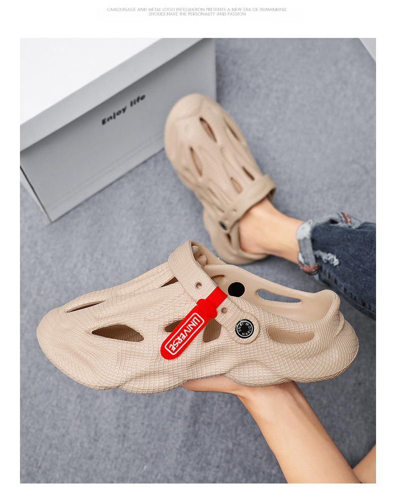 Summer Men Slippers Comfortable Platform Outdoor Sandals 2023 Beach Slippers Flip Flops Male Indoor Home Slides Bathroom Shoes