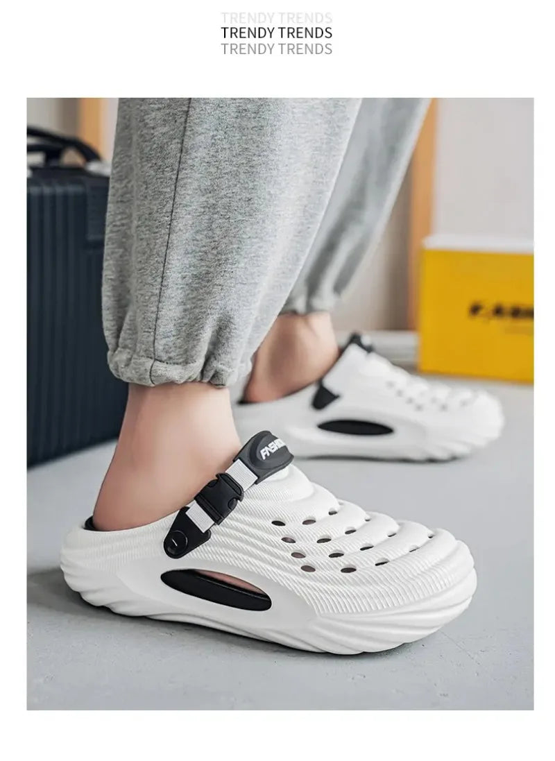 Summer Men Clogs Sandals Platform EVA Slippers High Quality Shoes Men's Sports Sandals Beach Outdoor Sandals Men Summer Shoes