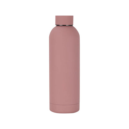 500ml Stainless Steel Small Mouth Insulated Cup Portable Outdoor Sports Water Bottle