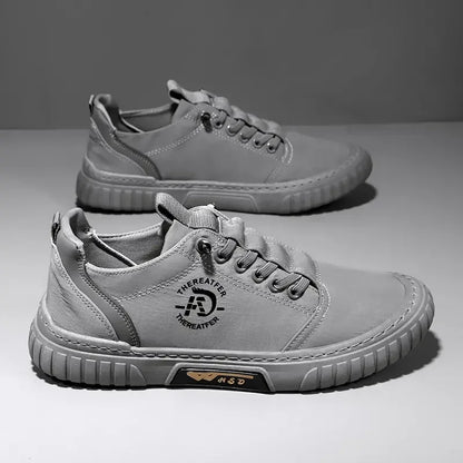 2025 Men Casual Shoes Breathable Black Sneakers Fashion Driving Walking Tennis Shoes for Male Skate Flats Zapatillas Hombre