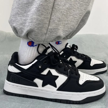 2024 New Spring Trend Brand Fashion Designer Women's Sports Shoes Flat Sneakers Casual Street Couple Shoes Skateboard Shoes
