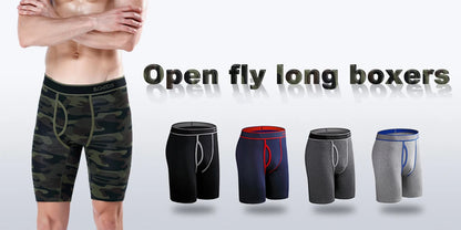 5pcs Men Underwear Print Boxers Men's Panties Camouflage Mens Underpants Cotton Male Boxershorts Sexy Man Trunks Gift