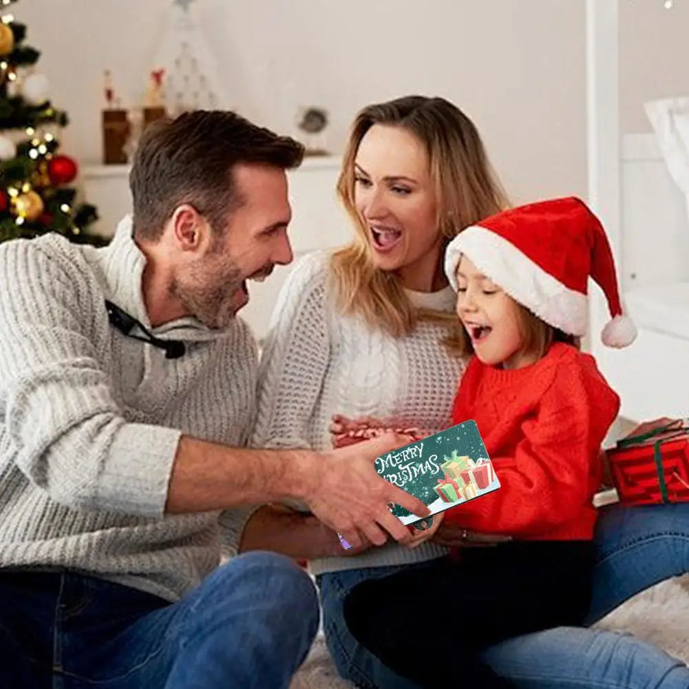 10-Slot Christmas Money Bag Christmas Surprise Party Money Box Card Clip Thanksgiving Birthday Gifts