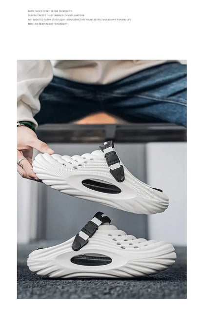 Summer Men Clogs Sandals Platform EVA Slippers High Quality Shoes Men's Sports Sandals Beach Outdoor Sandals Men Summer Shoes