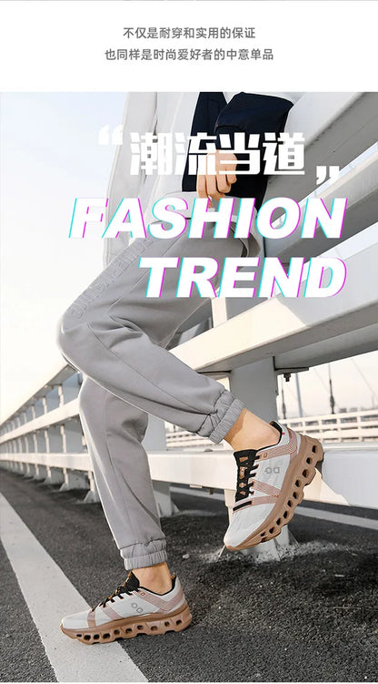 Spring Ultralight Men's Running Shoes Breathable Platform Casual Sneakers Man Outdoor Athletic Gym Tennis Shoes