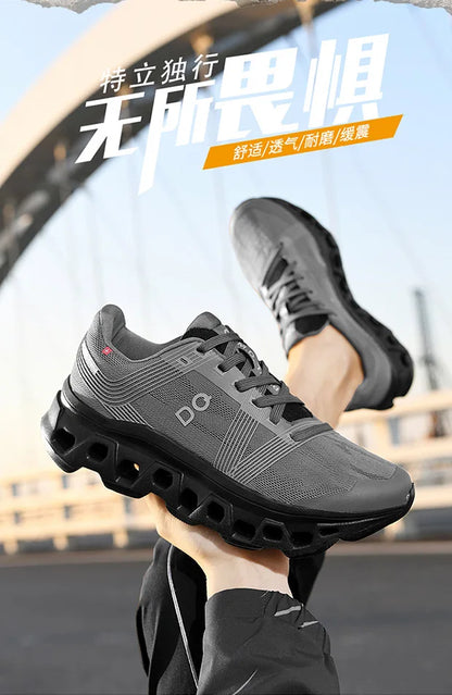 Spring Ultralight Men's Running Shoes Breathable Platform Casual Sneakers Man Outdoor Athletic Gym Tennis Shoes