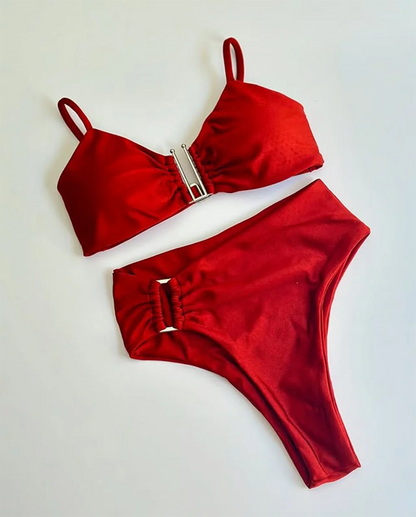 Bandeau Bikini Push Up Women Swimsuits 2024 Sexy Female Swimwear Brazilian Bikini Set Thong Biquini Swim Suits Solid Beachwear