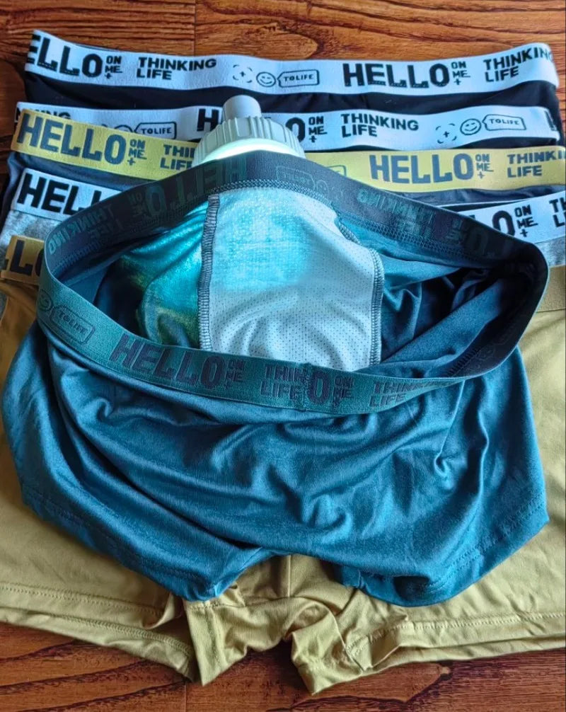 6pieces Mens Underwear Men Cotton Underpants Male Pure Men Panties Shorts Breathable Boxer Shorts Comfortable soft Plus size