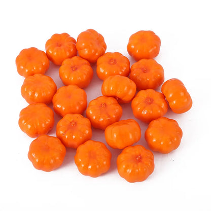 10/20Pcs Artificial Pumpkin Vegetable for Thanksgiving Decoration Harvest Autumn Home Room Decor Dining Table Center Ornament