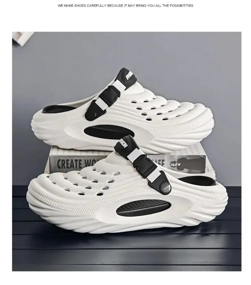 Summer Men Clogs Sandals Platform EVA Slippers High Quality Shoes Men's Sports Sandals Beach Outdoor Sandals Men Summer Shoes