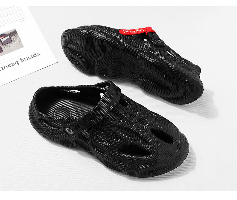 Summer Men Slippers Comfortable Platform Outdoor Sandals 2023 Beach Slippers Flip Flops Male Indoor Home Slides Bathroom Shoes