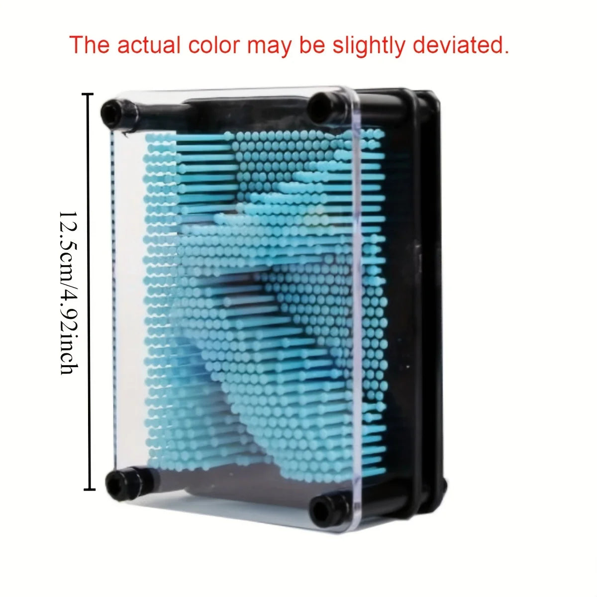 3D Pin Art Toys - Colorful Rainbow Creative Plastic Pin Art Board Unique for Christmas, Thanksgiving and Easter Gifts