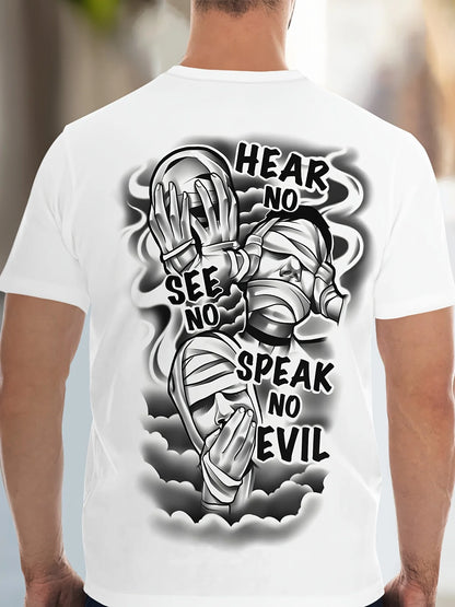 Summer 2025 new casual men's set: Casual roller skating, lightweight, breathable, quick-drying, polyester fiber 3D digital print