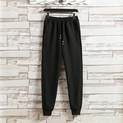 Casual Men's Sport Suit Loose Fit Hooded Cardigan Sweatshirt Pants Set Spring Autumn Season Stylish Outfit