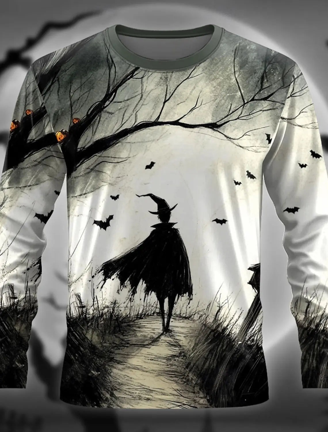 3D Print Anime Characters Long Sleeve T-Shirts For Men Autumn Fashion Men's O-Neck Sportwear Oversized  Pullover Men clothing