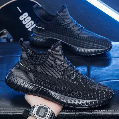 2025 Versatile Trend Casual Flying Shoes Student Sports Men's ShoesMesh Breathable Coconut Shoes New Men's Shoes Summer