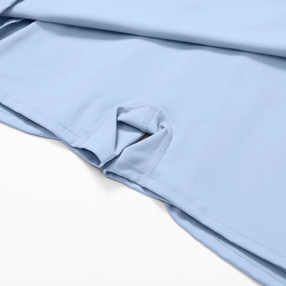 Sports Short Dresses Anti-Shine Breathable Women's Tracksuit Leisure Fitness Suits Running Golf Tennis Skirt Workout Clothing