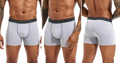 4pcs Boxers Men's Panties Underpants Man Boxer Underwear Cotton for Male Underpants Man Cotton Large Size Lot Soft