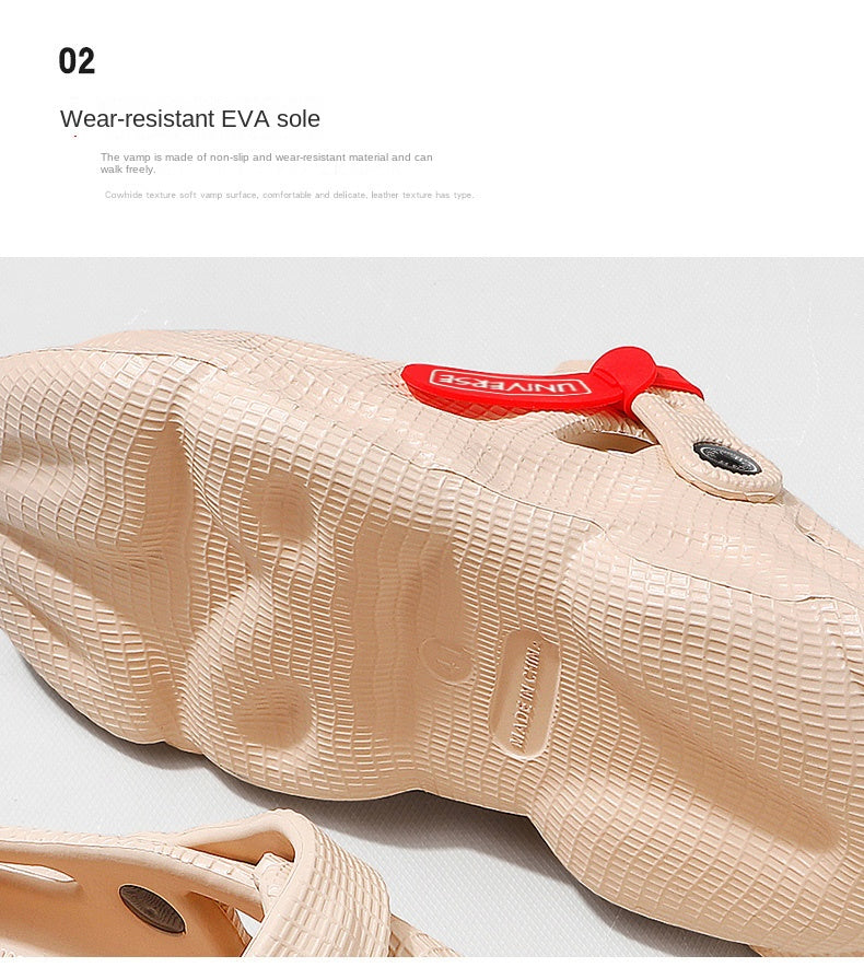 Summer Men Slippers Comfortable Platform Outdoor Sandals 2023 Beach Slippers Flip Flops Male Indoor Home Slides Bathroom Shoes