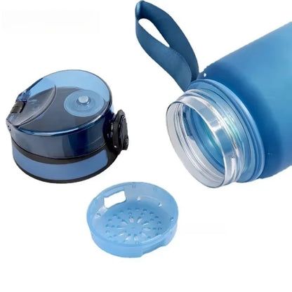 1 Liter Large Capacity Leak Proof Sports Water Bottle Colorful Plastic Cup Drink items Outdoor Travel Portable Gym Fitness Jugs