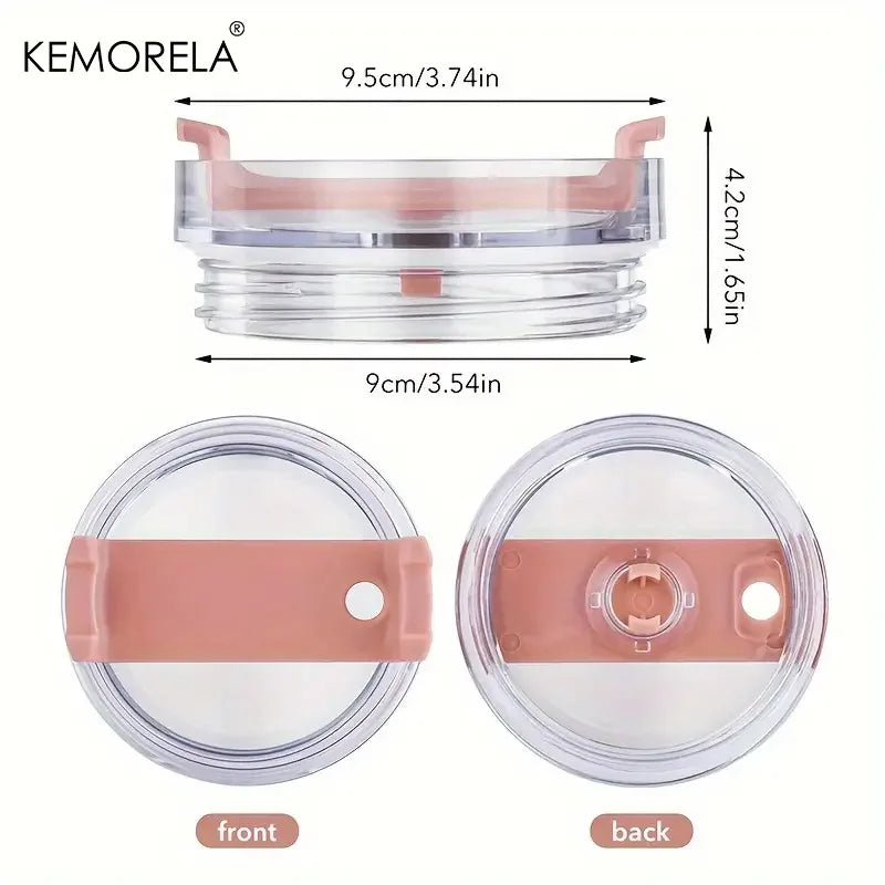 40Oz Sealing Bottle Cover Splash Spill Proof Plain Plastic Lids for Tumbler Cup Replacement Multicolor Bottle Accessories