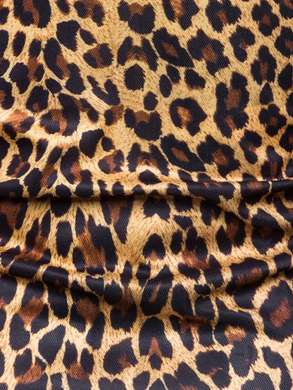 3 Colors!Men's Leopard Print Breathable Short-sleeved Shirt Fashion Lapel T-shirt Thin Casual Top Shirts for Men