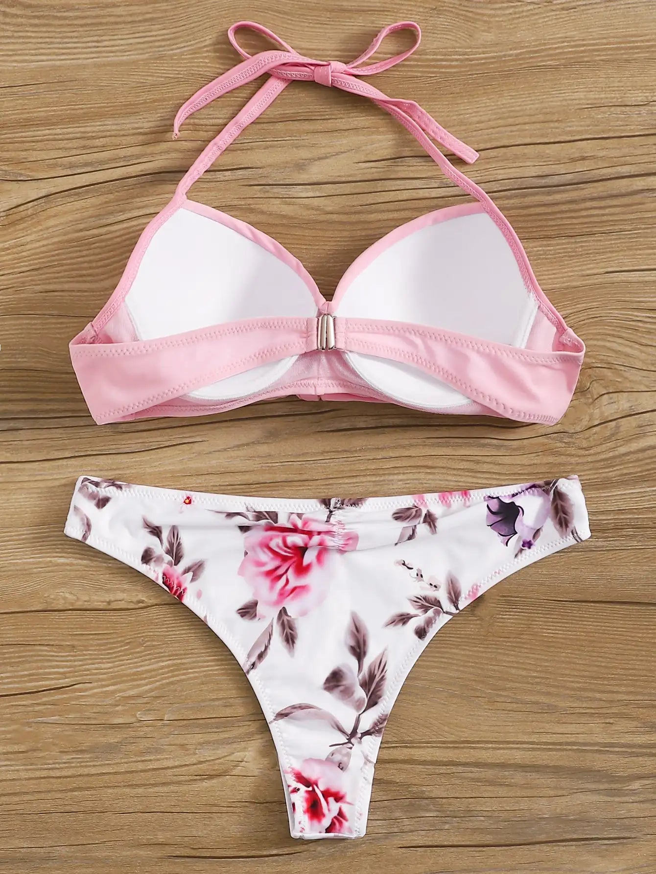 Brazilian Thong Bikinis 2025 Women Push Up Swimsuit Printed Sexy Swimwear Female Beachwear Bathers Bathing Swimming Swim Suit