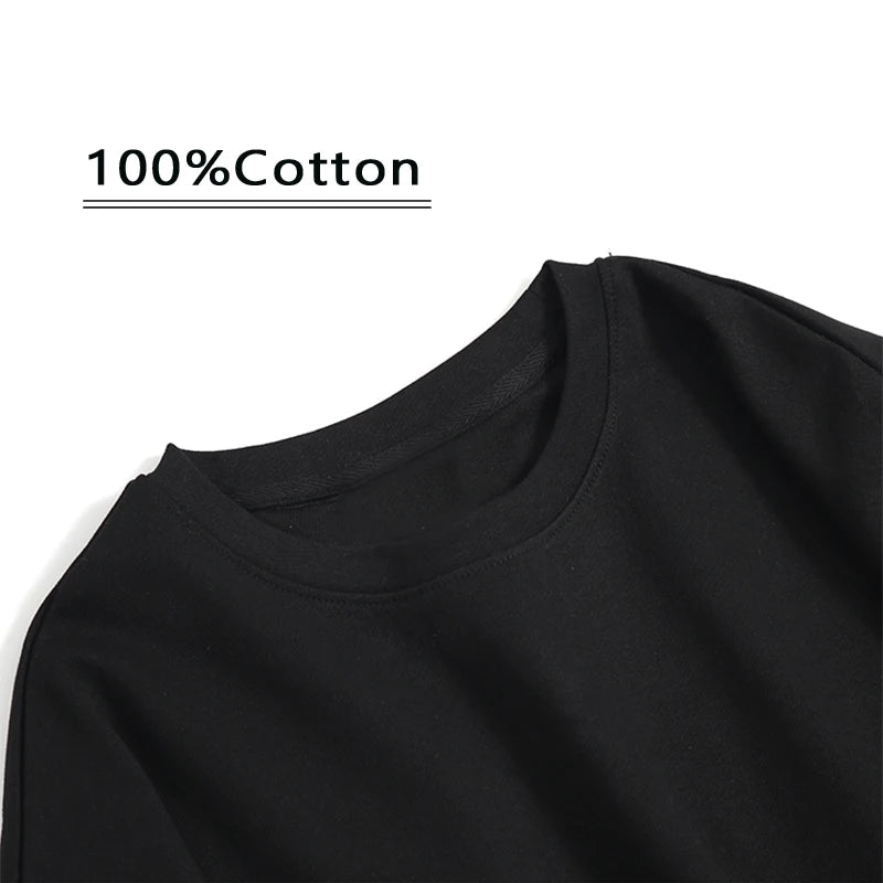 2024 Printed T-shirt 100% Cotton Summer Hip Hop Sports Bottom Short Sleeve Flying Boar Spoof Creative Clothing for Men and Women