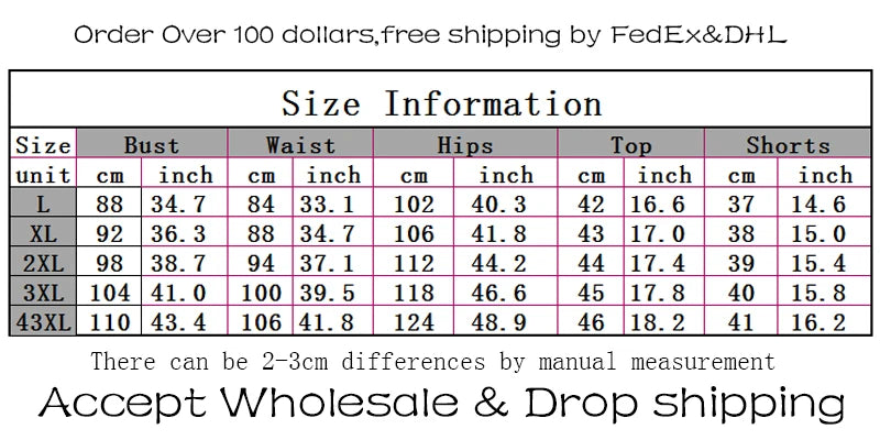 Summer Suit Chic and Elegant Woman Set New In Sexy Outfit Casual Shorts Sets Womens 2 Piece Plus Size Wholesale Dropshipping