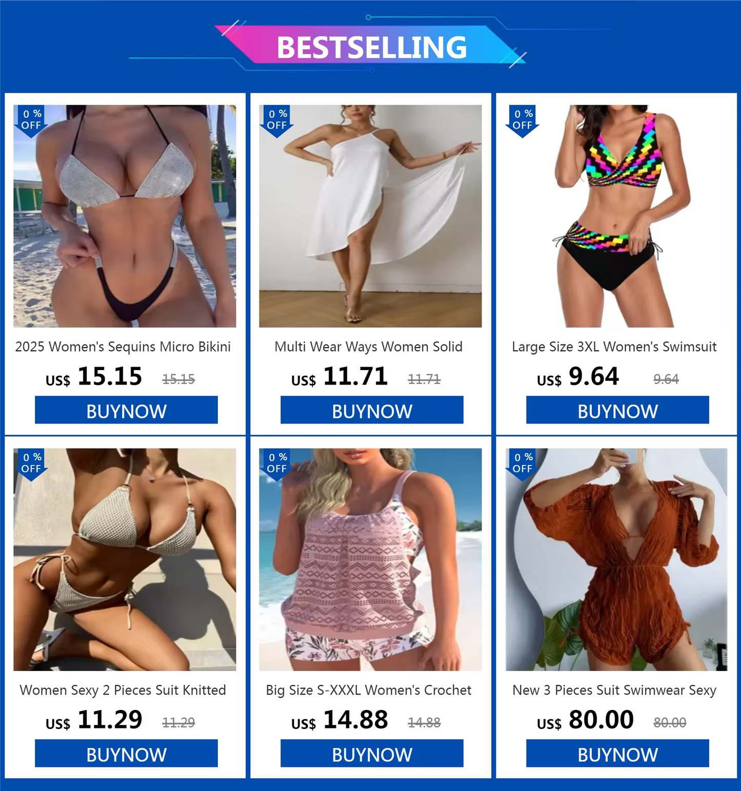 2025 Women's Sequins Micro Bikini Set Halter Backless Swimwear Sexy Low-Cut Swimsuit Push Up Thong Bathing Suit Monokini Biquini