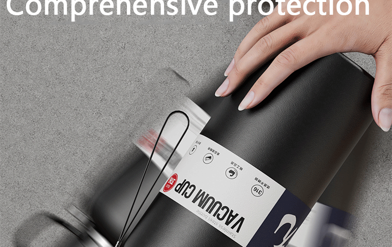 2L Thermal Water Bottle Large Capacity With Straw Stainless Steel Thermos Bottle Cold and Hot Water Bottle Sport Thermos Cup