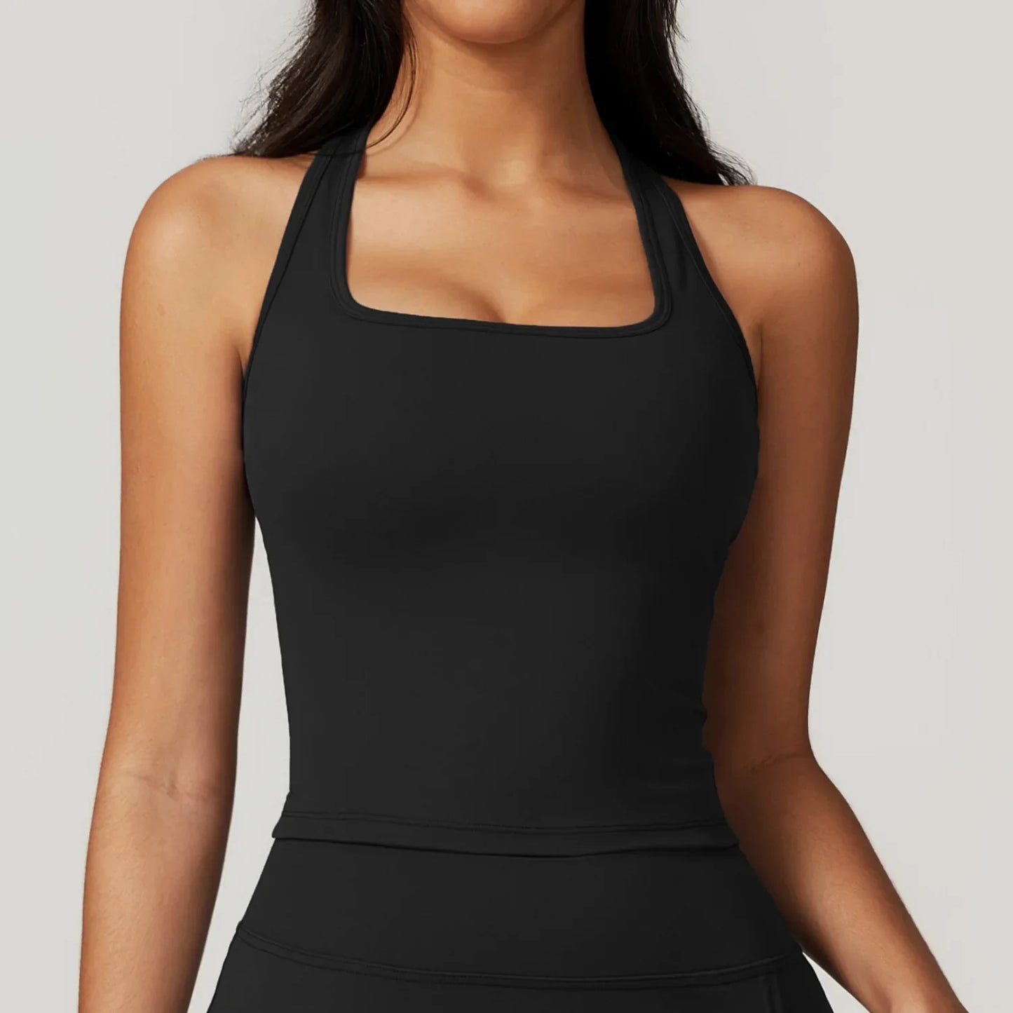 Beautiful Back Sports Undershirt Women Grinding Hair Tight Quick Dry Breathable Bra Leisure Running Fitness Tops Yoga Clothing
