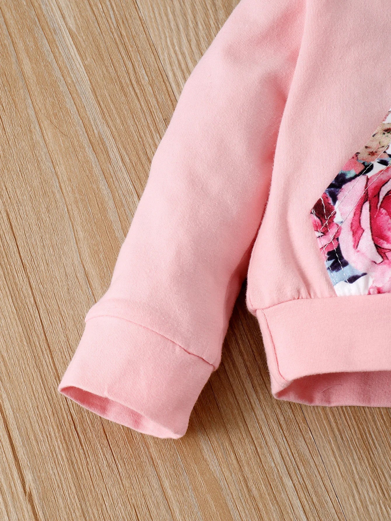 0-18 Months Newborn Baby Girl Floral Clothes Set Hooded Printed Top+Pant+Headband 3PCS Autumn&Winter Toddler Girl Fashion Outfit