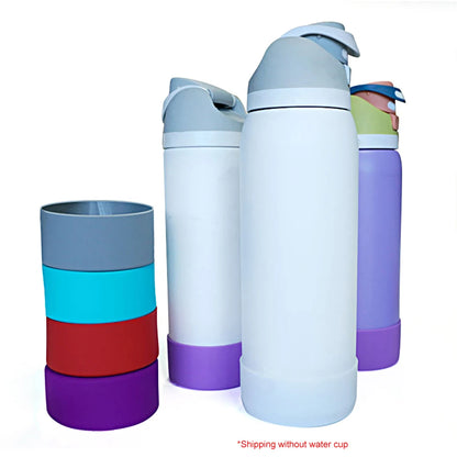 8.5CM Silicone Cover Anti-Slip Protective Bottom Sleeve Cover Protective Cup Bottom Base for 32oz Tumbler Flask Water Bottle