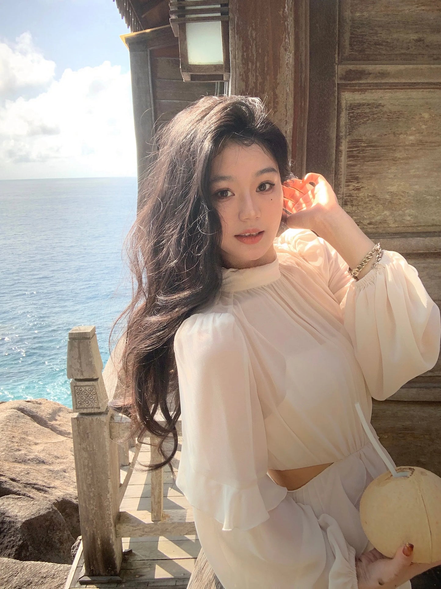 Beach Style Chiffon Y2k Mini Dress Office Lady Casual Long Sleeve Elegant One Piece Dress Korean Fashion Clothing Summer 2023