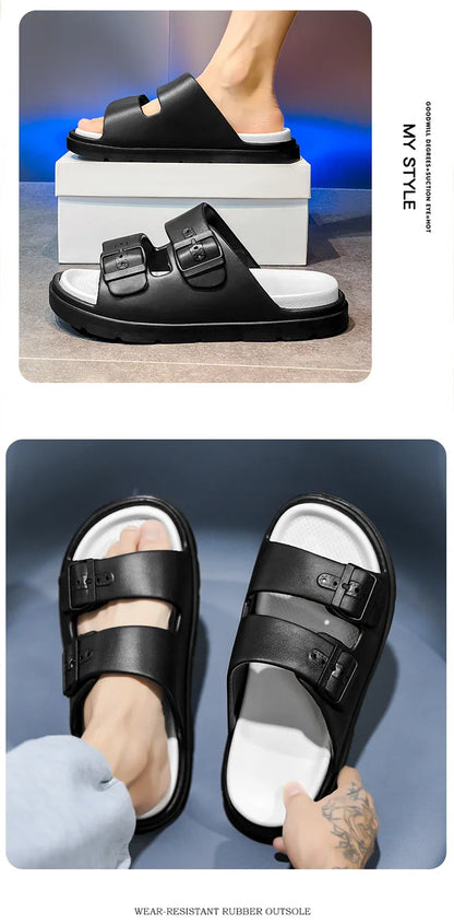 Beach Sandals Men Shoes Men's Trekking Sandals Man Summer 2024 Men's Casual Sandal High Quality Shoes Slipers Slippers Flat Mens