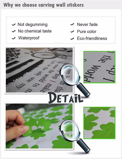 A hymn of thanksgiving Hebrew text vinyl home background wall inspirational language-modern home decoration  wall decor X-21