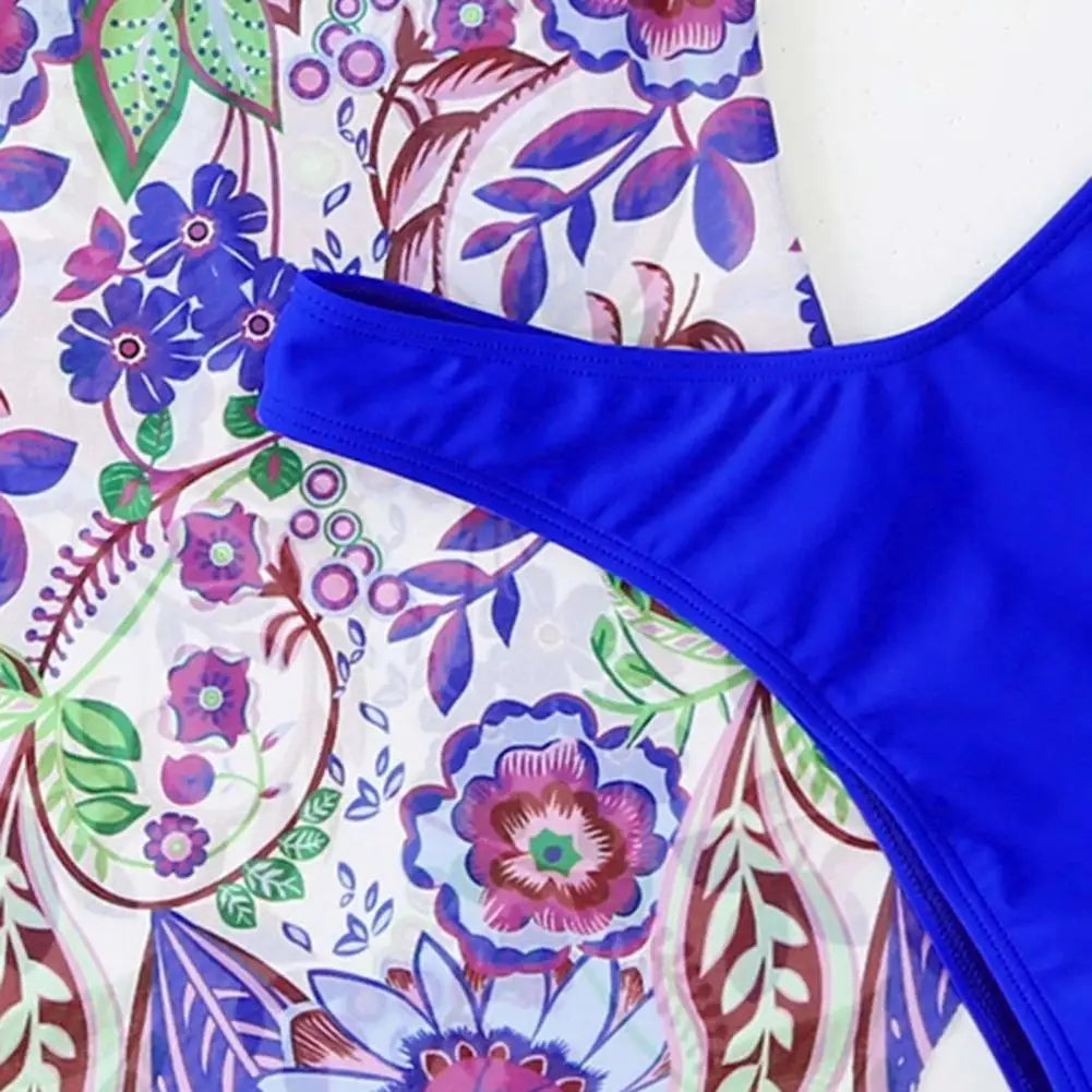 3Pcs/Set Women Swimwear Halter With Skirt Push Up Swim Pool Matching Sexy High Waist Thong Bikinis Set Water Sports Accessory