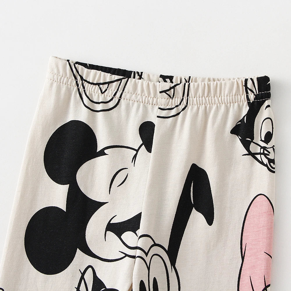 2Pcs Baby Girl Clothes Set For 0-4Y Minnie Casual Girls Sweatshirts + Leggings Spring Autumn Toddler Baby Girl Outfits
