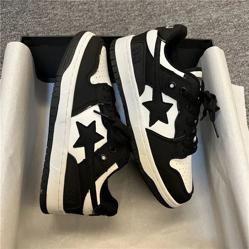 2024 New Spring Trend Brand Fashion Designer Women's Sports Shoes Flat Sneakers Casual Street Couple Shoes Skateboard Shoes