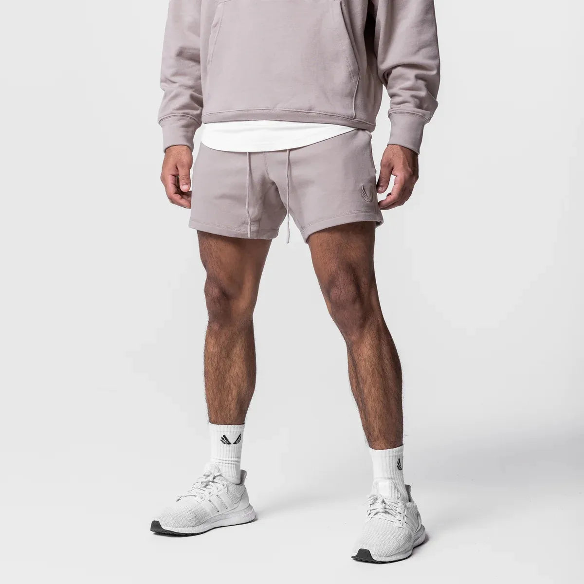 Summer Men New Embroidery logo shorts Fitness Gyms Shorts Running Cotton Short Pants Male Jogger Workout Brand sports shorts